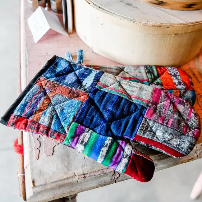 Oven Mitt - Patchwork