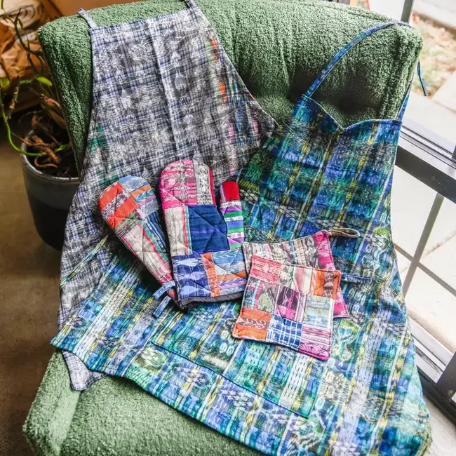Oven Mitt - Patchwork