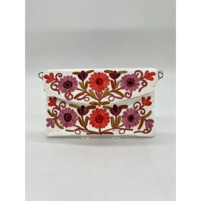 Bag - Velvet Sling w/ Embroidery