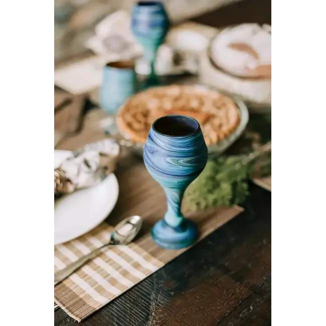 Phoenician Glass Goblet