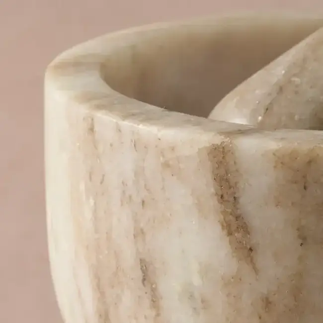 Mortar + Pestle - Morchana Marble