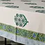 Tablecloth - Devika Floral + Stripe Block Print (60x90)