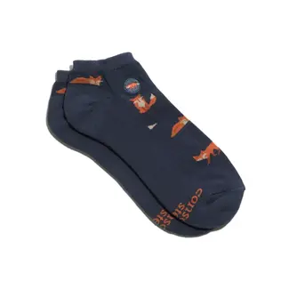 India Conscious Step Ankle Socks that Protect Foxes