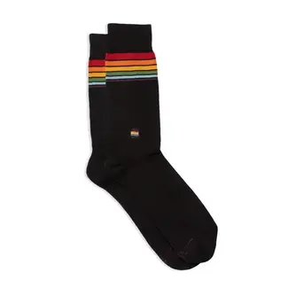 India Conscious Step Socks that Save LGBTQ Lives - Classic Rainbow Stripe