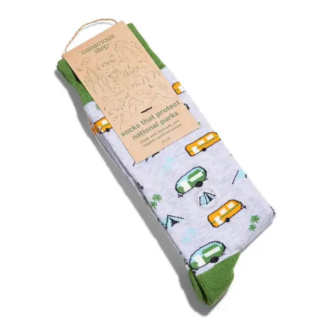 Conscious Step Socks that Protect National Parks - Green Campers