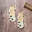 Conscious Step Ankle Socks that Save Cats - Beige Cats