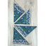 Sage & Blue Block Print Napkin