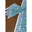 Sage & Blue Block Print Napkin