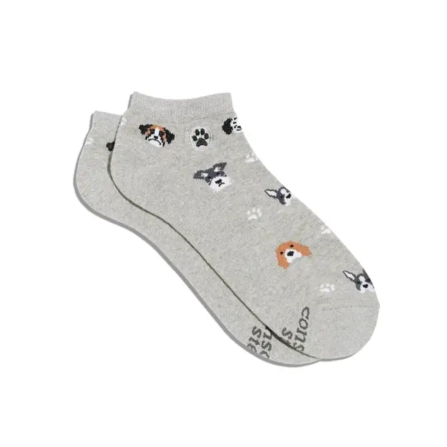 Conscious Step Ankle Socks that Save Dogs - Hound Headshots