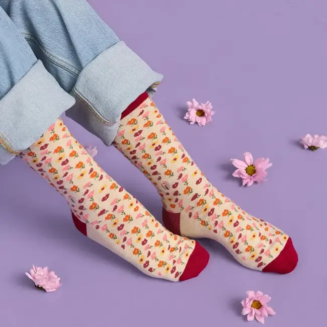 Conscious Step Socks that Support Women's Equality - Fields of Florals