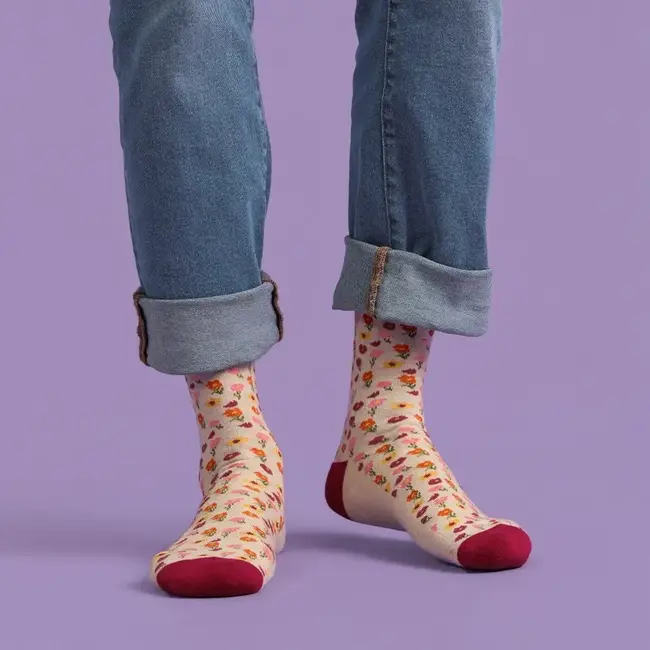 Conscious Step Socks that Support Women's Equality - Fields of Florals