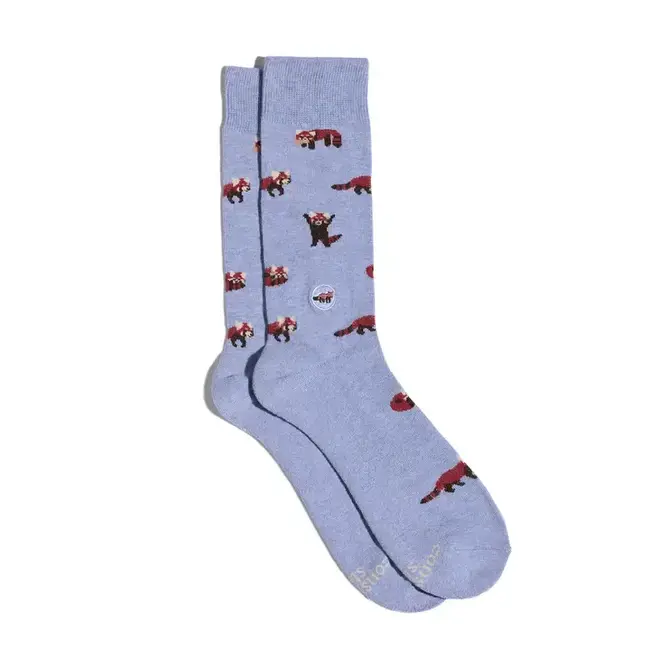 Conscious Step Socks that Protect Red Pandas
