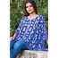 Cupro Top - Kumari Cobalt Blue