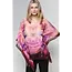 Cupro Top - Kumari Purple & Fuchsia