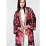 Kimono - Cupro Malini Navy Multi Floral
