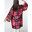 Kimono - Cupro Malini Navy Multi Floral