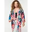 Kimono - Cupro Malini Silver Multi Floral