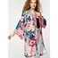 Kimono - Cupro Malini Silver Multi Floral
