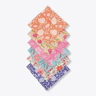 India Napkin - Floral Block Print