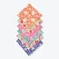Napkin - Floral Block Print