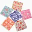 Napkin - Floral Block Print