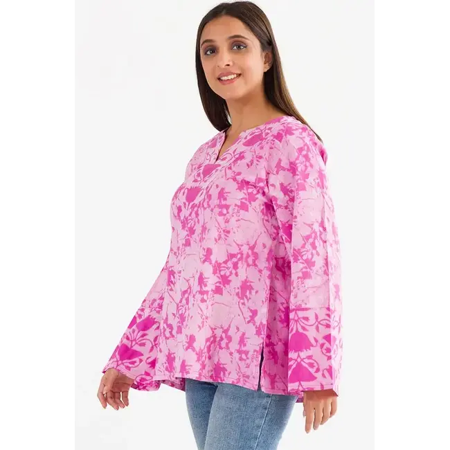 Tunic - Devani Pink Lotus