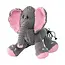 Hand Knit Plush Toy - Bush Baby Elephant