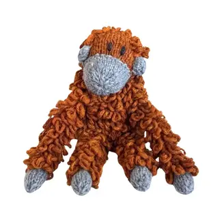 Kenya Hand Knit Plush Toy - Orangutan