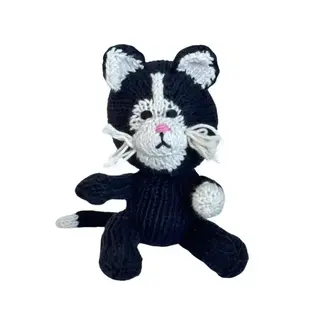 Kenya Hand Knit Plush Toy - Rascal-style Cat