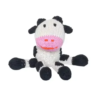 Kenya Hand Knit Plush Toy - Rascal-style Cow
