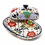 Butter Dish - Encantada Dots & Flowers