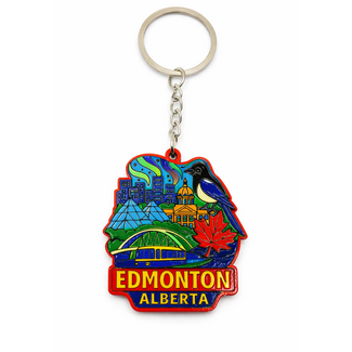 Colombia Keychain - Edmonton Skyline
