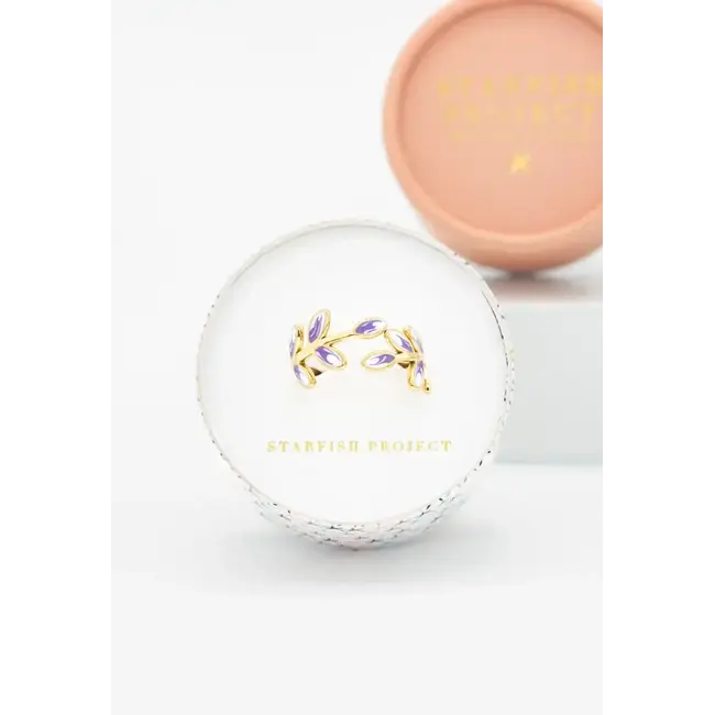 Hope Grows Ring in Lavender