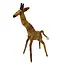 Sculpture - Large Banana Fiber Giraffe
