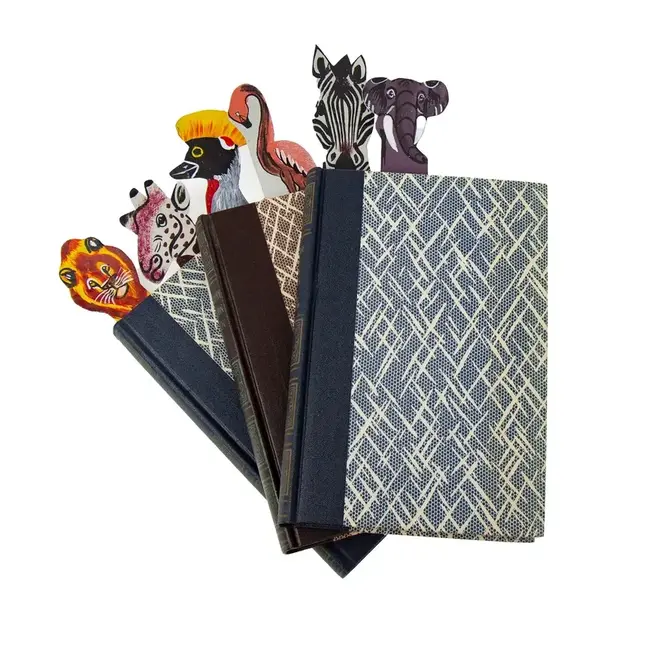 Leather Bookmark - Animal Design