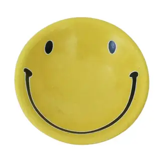 Kenya Soapstone Trinket Dish - Happy Face 3"
