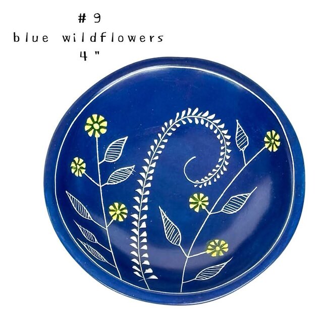 Soapstone Trinket Dish 4"
