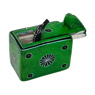 Kenya Pop Up Soapstone  Snake & Frog Game