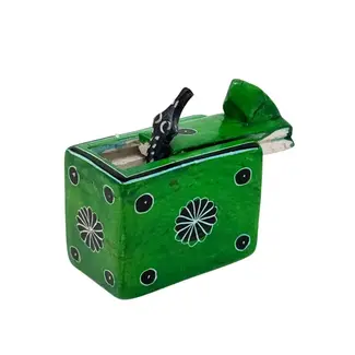 Kenya Pop Up Soapstone  Snake & Frog Game