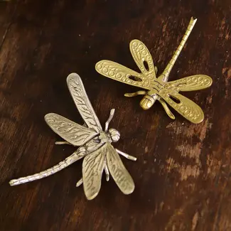 Indonesia Sculpture - Bronze Dragonfly