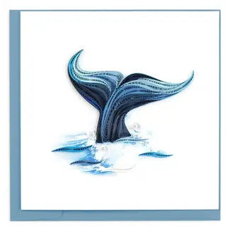 Vietnam Quilling Card - Whale Tail