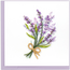 Quilling Card - Lavender Bunch