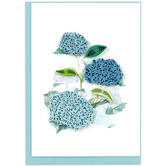 Vietnam Quilling Card Mini - Wild Hydrangea