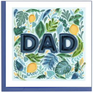 Vietnam Quilling Card - Botanical DAD