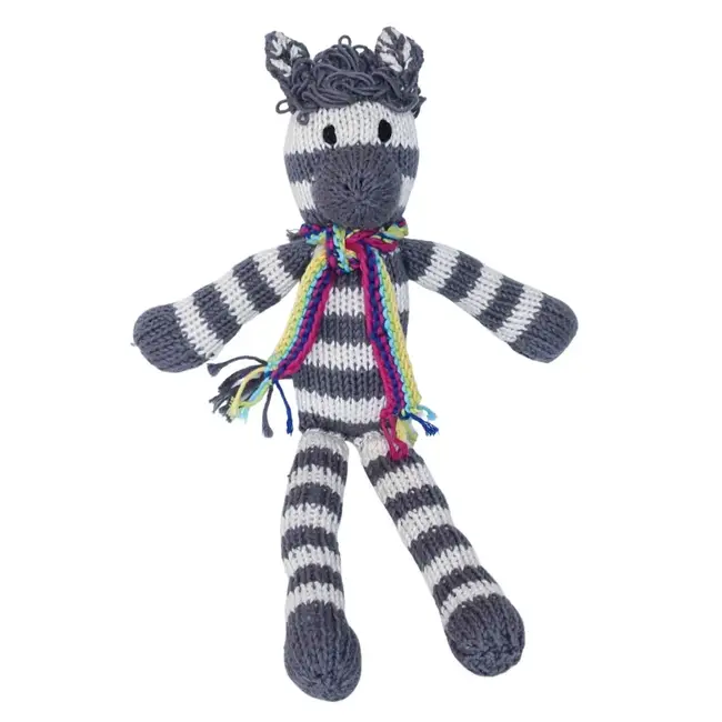 Plush Toy - Spider Style Zebra