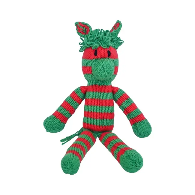 Plush Toy - Spider Style Zebra