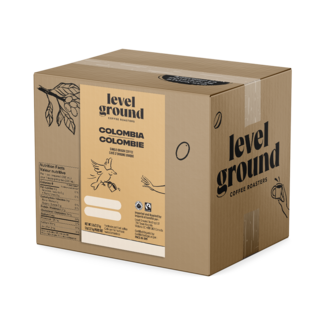 Colombia Level Ground Coffee - Colombia - 5lb Dark Ground