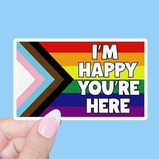 Canada Sticker - Happy You're Here