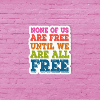 Canada Sticker - Freedom For All