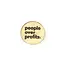 Brass Pin - People Over Profits
